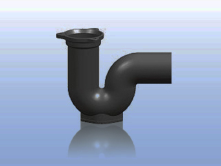 A型带门P存水弯