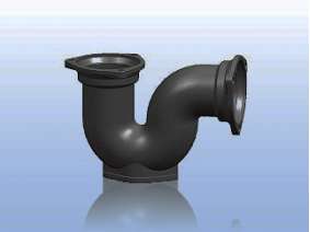 B型带门P存水弯